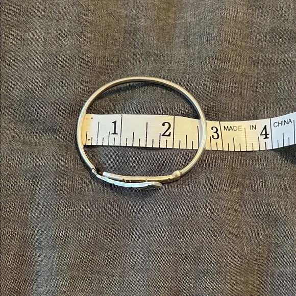 Sterling Silver 925 Greek Key Wrap Cuff Bracelet - Picture 5 of 5